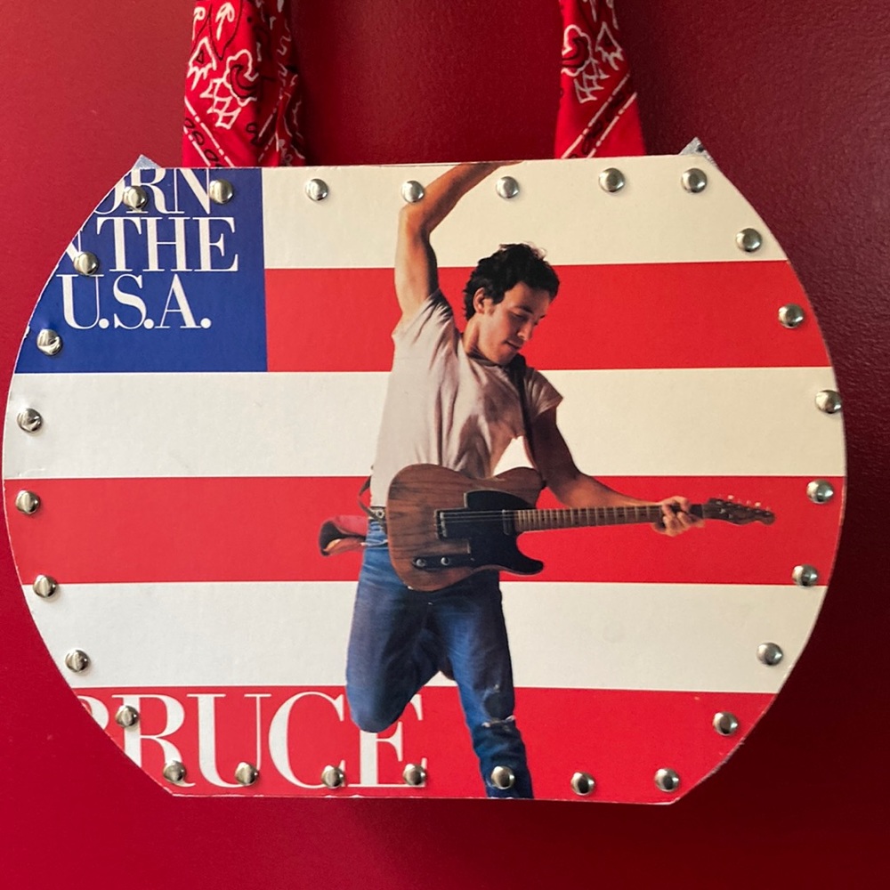 Bruce Springsteen Record Album Purse